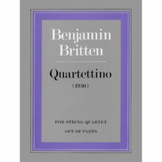 Britten -- Quartettino for String Quartet