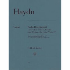 Haydn -- Six Divertimenti, Hob. IV:6*-11* for Two Violins and Cello