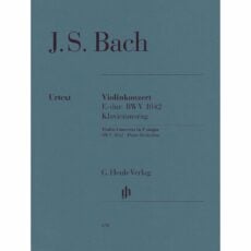 Bach -- Violin Concerto in E Major, BWV 1042 for Violin and Piano