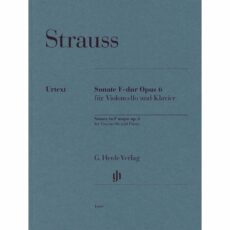Strauss -- Sonata in F Major, Op. 6 for Cello and Piano