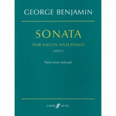 Benjamin -- Sonata (1977) for Violin and Piano