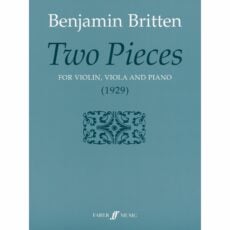 Britten -- Two Pieces for Violin, Viola, and Piano