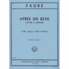 Faure -- Apres un reve for Cello and Piano