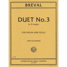 Breval -- Duet No. 3 in D Major for Violin and Cello