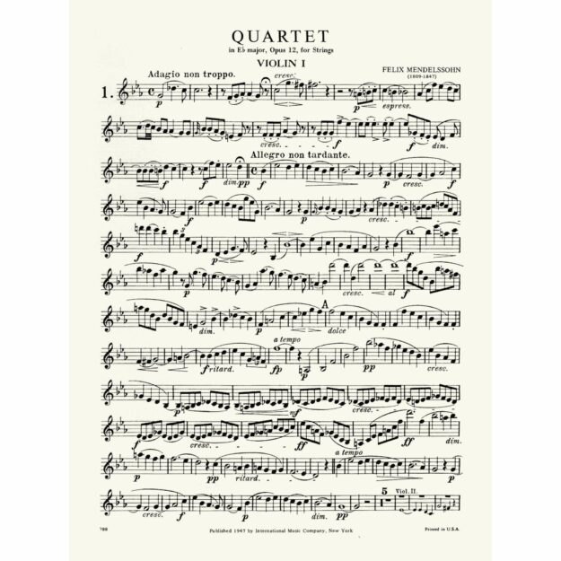 Mendelssohn - String Quartets, Opp. 12 & 44 - Southwest Strings
