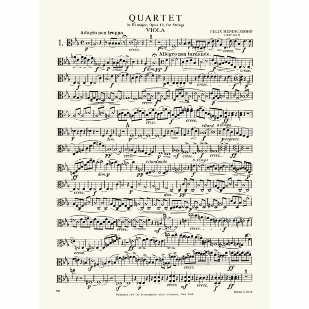 Mendelssohn - String Quartets, Opp. 12 & 44 - Southwest Strings
