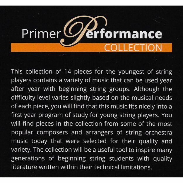 Primer Performance for String Orchestra - Southwest Strings