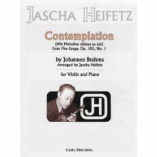 Brahms -- Contemplation, Op. 105, No. 1 for Violin and Piano