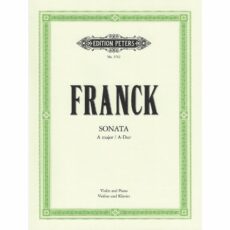 Franck -- Sonata in A Major for Violin and Piano