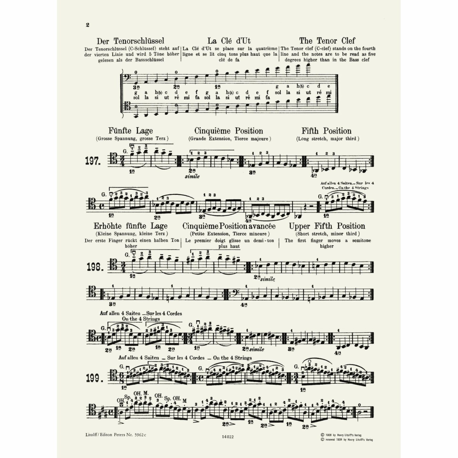 Dotzauer - Cello School, Vols. I-III - Southwest Strings