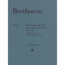 Beethoven -- Trio in C Major, Op. 87 for Two Violins and Viola