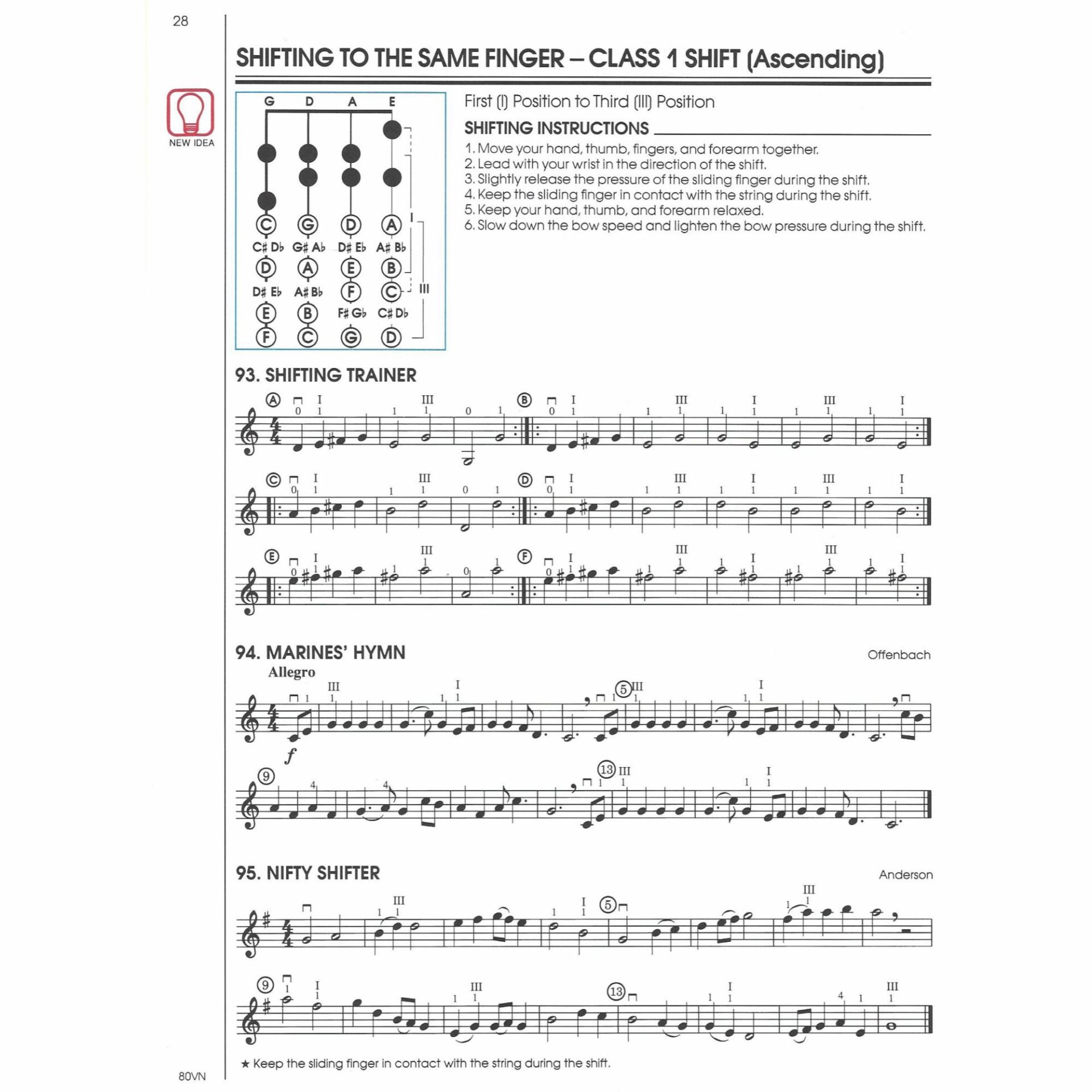 Sample: Violin (Pg. 28)