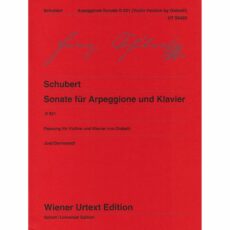 Schubert -- Arpeggione Sonata, D. 821 for Violin and Piano